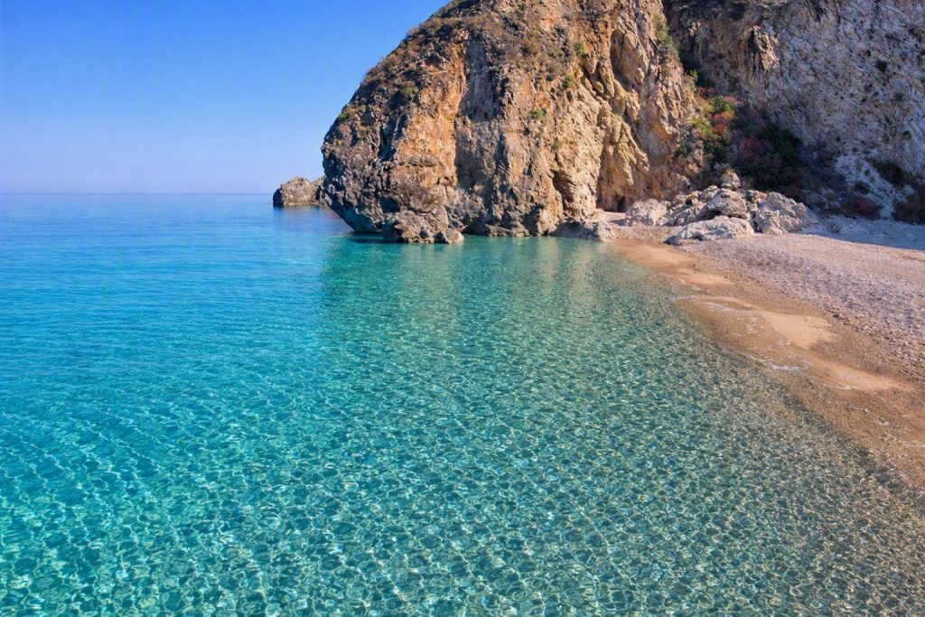Private Boat Cruise to Lagrotta, Limni, Stelari & Paradise Beach