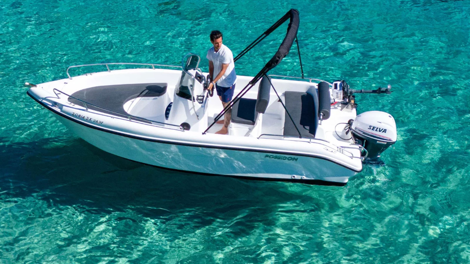 sofia boat seascape corfu paleokastritsa boat rental