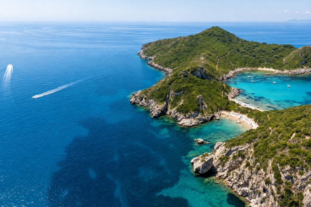 Explore Porto Timoni & Paleokastritsa