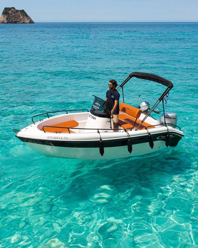 Aggeliki boat rental seascape corfu paleokastritsa 2