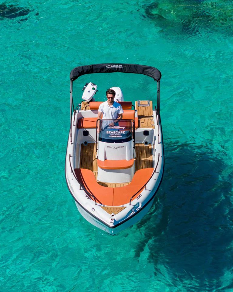 Eleftherios boat rental seascape corfu paleokastritsa 4
