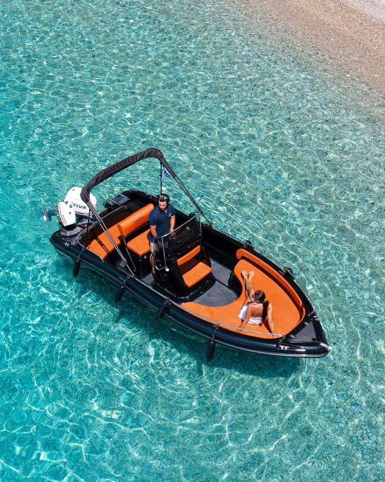 Eytixios boat rental seascape corfu paleokastritsa 2