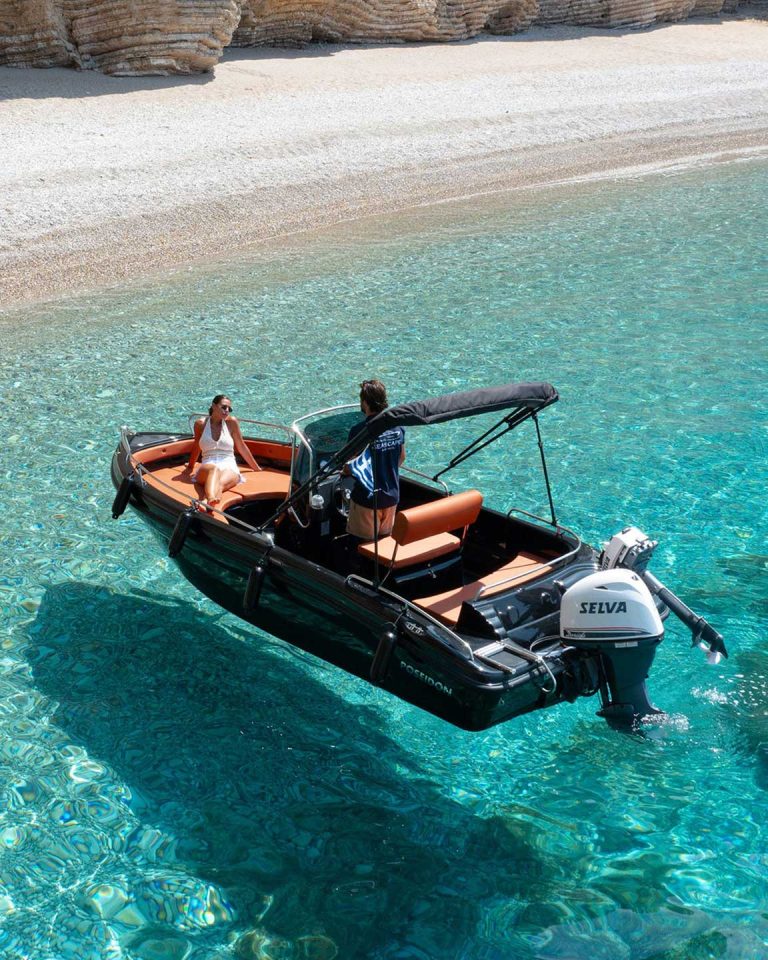 Eytixios boat rental seascape corfu paleokastritsa 4