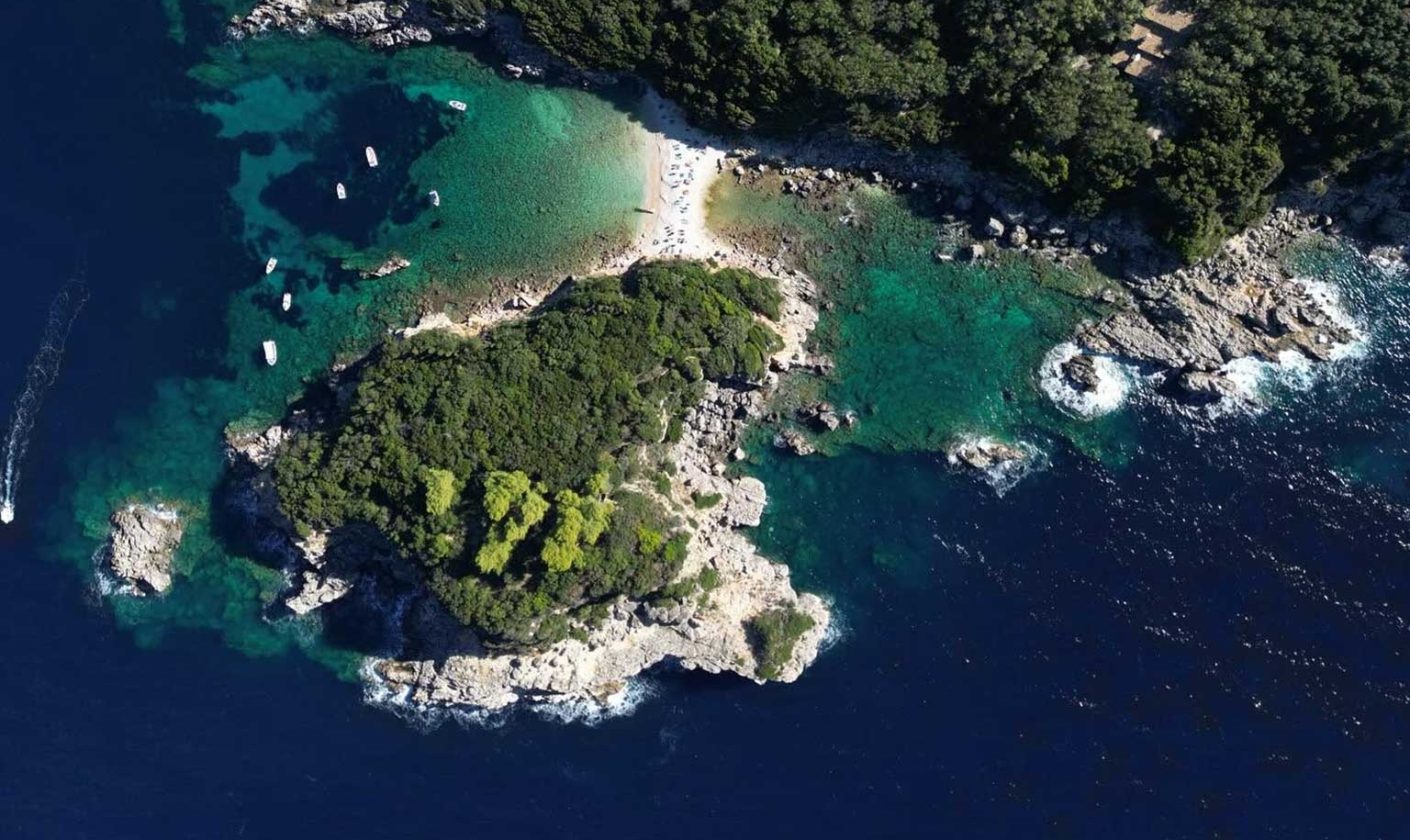 Porto Timoni Beach, How to Reach Corfu's Twin Bay Paradise by Boat sea scape corfu