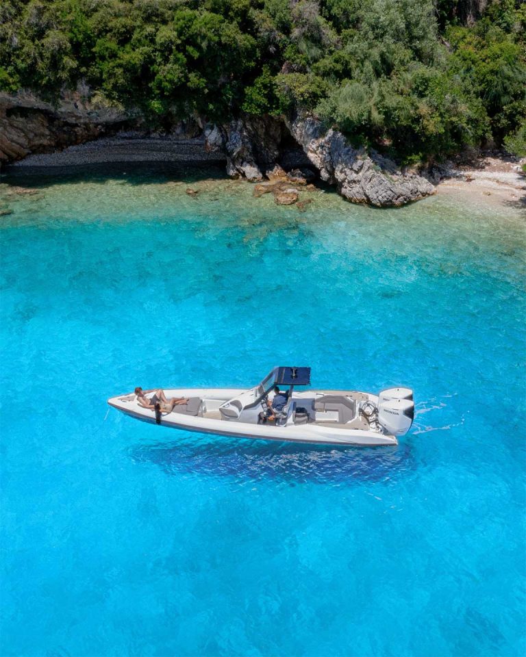 Private Paxos & Antipaxos Cruise sea scape corfu paleokastritsa 6