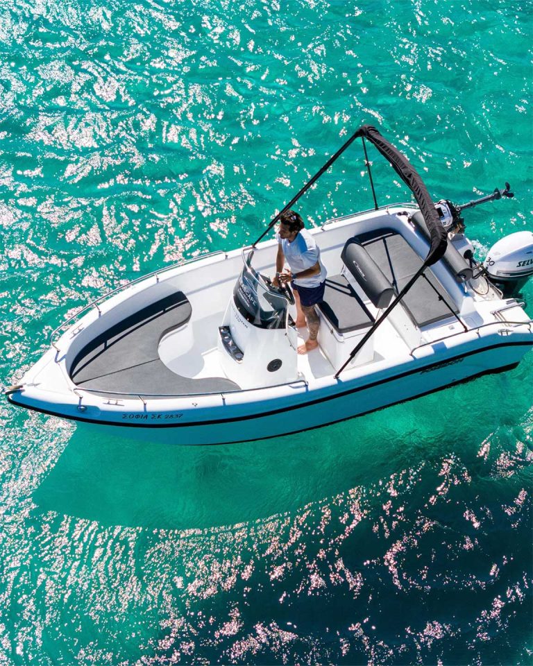 sofia boat seascape corfu paleokastritsa boat rental 2
