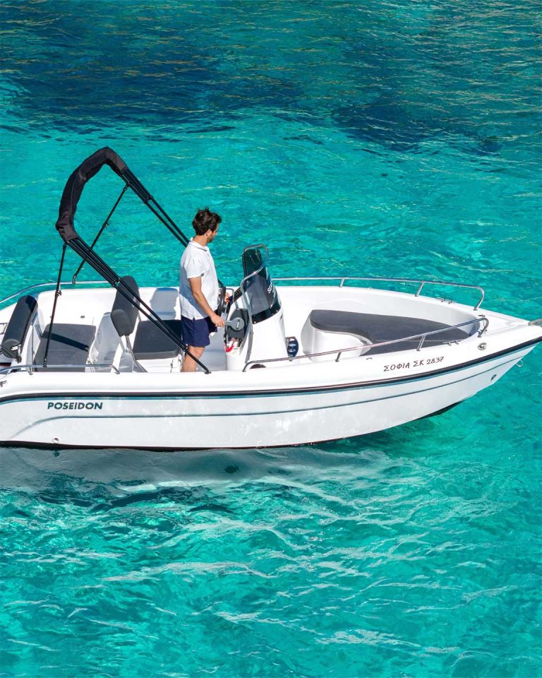 sofia boat seascape corfu paleokastritsa boat rental 3