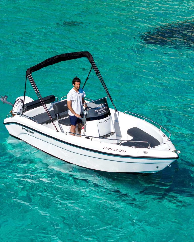 sofia boat seascape corfu paleokastritsa boat rental 5
